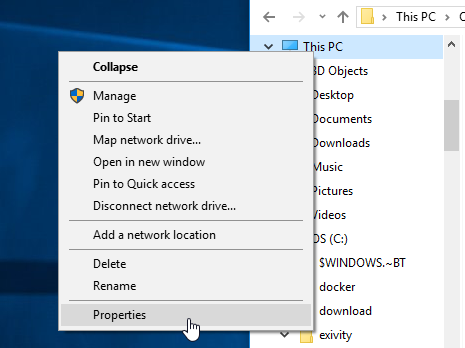 System Properties